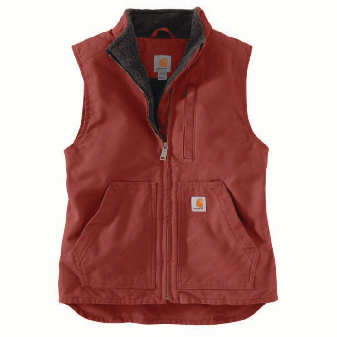 Carhartt women's sandstone mock neck outlet vest